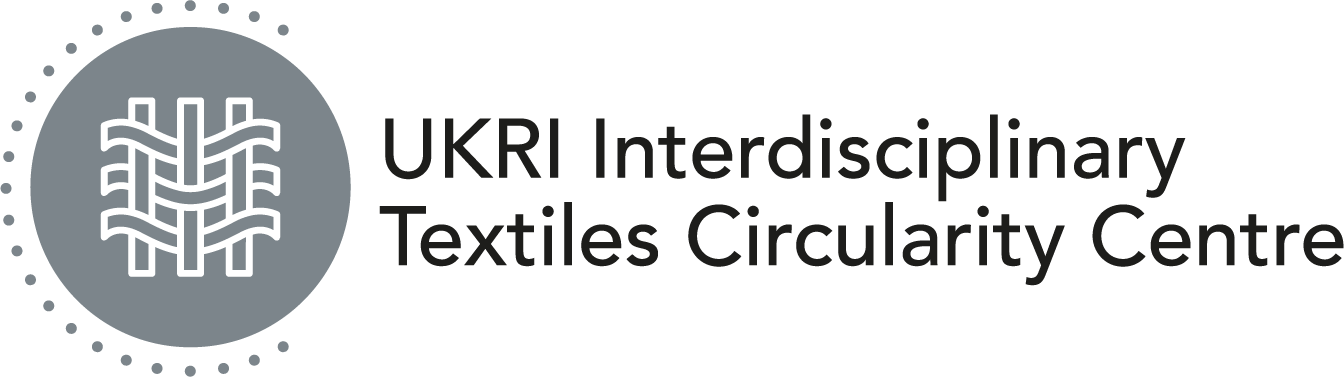 UKRI Interdisciplinary Textiles Circularity Centre Logo